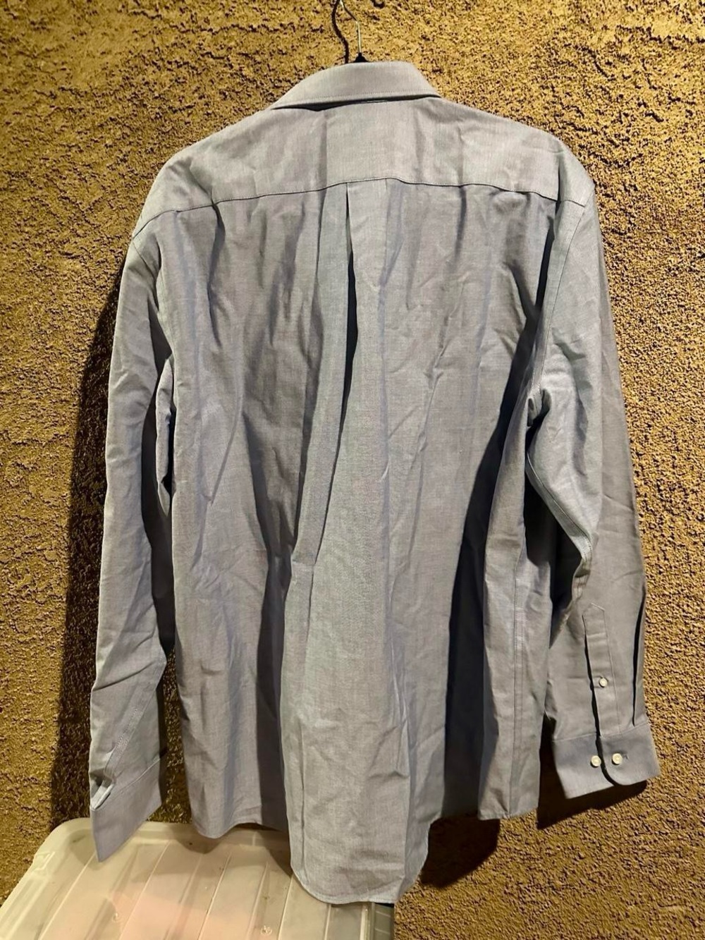 Stafford Men's Button-Down Shirt - Blue - Picture 4 of 4